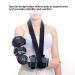 Buy Hinged Elbow Brace - Adjustable Stainless Steel Arm Support for Injury Recovery (Blue) | Breathable & Comfortable - One Size Fits All - Buy Online on GoSupps.com