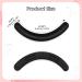 Prousky 30 Pieces Eyelash Refill Packs - Black Silicone Rubber Replacement Tools for Universal Eyelash Tongs with Transparent Storage Box - International Shipping Available - Buy Online on GoSupps.com