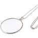 Magnifying Glasses for Hobbies Reading Magnifier 10x Magnification Mini Portable High-Definition Magnifying Glass Metal Jewelry Lanyards Vision