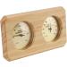 2-in-1 Sauna Thermometer & Hygrometer | Accurate Measurement for Sauna Rooms | Wood Design for Enhanced Home Spa Experience - Buy Online on GoSupps.com