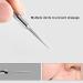 Pointed Blackhead Removal Tool - Stainless Steel 2-in-1 Acne Extractor for Face/Nose - Buy Online on GoSupps.com