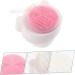VINTORKY detergent Washing device face exfoliator double sided frosted washbasin Scrubber facial exfoliator brush silicone face brush Silica gel clean Handheld 3d Cleaner - Buy Online on GoSupps.com