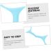 Mikinona Eyebrow Stencil Eyebrow Guide Template Eyebrow Shaper Beauty Tools Thermostat 17.3x5.9cm Blue - Buy Online on GoSupps.com