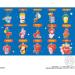 Starry Mart Bandai BT21 Cookie Charmcot Key Chain 1pc With Chewing Gum (Random Character) - Buy Online on GoSupps.com