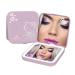 Impressions Vanity Hello Kitty Supercute Compact Mirror with Touch Sensor Switch for Adjustable Brightness  Lighted Makeup Mirror with LED Lights and 2X Magnifying Mirror Top (Pink)