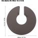 Professional Magnetic Cutting Collar for Hairdressing - Waterproof Silicone Wrap Protection | Hair Coloring Tool (17x16x2cm Black) - Buy Online on GoSupps.com