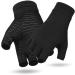 2 Pairs Copper Fiber Arthritis Compression Gloves - Pain Relief & Support | International Shipping Available - Buy Online on GoSupps.com