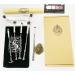 Queene 5-Part Magic Make-Up Brush Set - Foundation Rouge Concealer & Eyebrow Powder - Gift Box with Hogwarts Seal - International Shipping Available - Buy Online on GoSupps.com