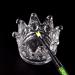 Alexnailart Nail Art Dappen Dish Glass Crystal Cup Crown Pen Holder Mini Nail Art Acrylic Liquid Powder Dappen Dish Manicure Tool for Home Salons - Buy Online on GoSupps.com
