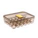 OSALADI Box Egg Carton Plastic Trays Stuffed Eggs Egg Holder for Fridge Egg Container Flat Shoes re-usable