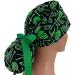 Glow in The Dark Skulls Ponytail Scrub Cap - Bouffant Surgical Hat for Women & Nurses - Buy Online on GoSupps.com