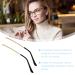 Lurrose Glasses Legs Replacement Set Sunglasses Repair Accessories for Men & Women Durable Metal Frame Parts - Buy Online on GoSupps.com