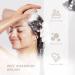 Aimike Silicone Scalp Massage Brush - Eco-Friendly Shampoo Brush for Hair Growth & Relaxation - Wet & Dry Use - Buy Online on GoSupps.com