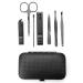 8-in-1 Stainless Steel Manicure Set with Travel Case - Professional Grooming Kit for Nail Care - Perfect Christmas Gift - Buy Online on GoSupps.com
