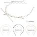 Powmag Set of 3 Wedding Party Faux Pearls Rhinestone Headband - Elegant Bridal Hair Accessories for Weddings Parties & Valentine's Gifts - Buy Online on GoSupps.com