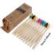 Eco-Friendly Bamboo Toothbrushes - Soft Bristles Travel Set for Men & Women | 10 Colors Available - Buy Online on GoSupps.com