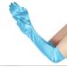 NQEUEPN Women Long Gloves Long Elbow Satin Gloves 21" Stretchy 1920s Opera Gloves Hand Care Moisturizing Gloves for Women Girls Evening Party Dance (Light Blue) - Buy Online on GoSupps.com