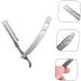 Beavorty 2ST Eyebrow Shape Tool & Vintage Steel Razor - Interchangeable Blade for Hairdressers & Beard Styling - Buy Online on GoSupps.com