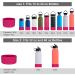 Affute Diamond Silicone Boot for Hydroflask & Stainless Steel Bottles - 12-40oz Snapper - Buy Online on GoSupps.com