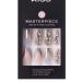 KISS Masterpiece Luxe Mani Coffin Shape Iridescent Glue-On Long Length Nails with Faux Jewels - MP01 Love It - Buy Online on GoSupps.com