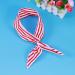 Rabbit Ears Iron Wire Headband for Women & Girls - Bowknot Hair Accessories in Red and White Stripes - Buy Online on GoSupps.com