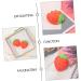 4pcs Strawberry Bath Ball - Natural Foaming Bath Salt with Essential Oils | Cute & Relaxing Bathing Experience - Buy Online on GoSupps.com