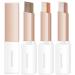 6 Colors Gradient Eyeshadow Stick Set Shimmer Double Colour Eye Shadow Makeup Pen Rotation Eyeshadow Stick Glitter Radiant Eyeshadow Stick Waterproof and Durable for Women Eye Makeup (Set B)