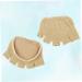 FOMIYES 3 Pairs Toe Cover Liners Socks - High Heels Massage Metatarsal Sleeve Pads & Ball of Foot Cushions for Women - Breathable Cotton Finger Protectors - Buy Online on GoSupps.com