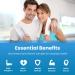 Bioavailable Magnesium Zinc Vitamin D3 Supplement - 120 Vegan Capsules for Bone, Muscle, Heart & Immune Health - Buy Online on GoSupps.com