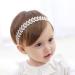 COUXILY Baby Girls Lace Flower Headband - 4 Pack Faux Leather Elastic Hairbands for Newborns & Toddlers - Perfect for Everyday & Special Occasions - Buy Online on GoSupps.com
