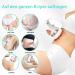 Anti-Cellulite Massage Device | Electrical Lymph Drainage with 3 Washable Pads for Belly Legs & Arms - Buy Online on GoSupps.com
