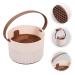 NOLITOY 3-in-1 Makeup Brush Cleaner Mat & Bowl - Silicone Organizer for Easy Cleaning & Air Drying Cosmetic Brushes - Buy Online on GoSupps.com