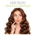 Tez Hair Mask with Keratin & Repolarizer - 6 Pack (1.7 Oz) for Ultimate Shine | International Shipping Available - Buy Online on GoSupps.com