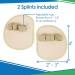 ViveSole Triple Hammer Toe Corrector for Women (Pair) - Metatarsal Support, Bunion Guard, Toe Alignment - Toe Straightener & Broken Toe Brace Wraps for Men - Buy Online on GoSupps.com