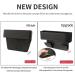 Qirc Car Seat Gap Filler and Organizer with Cup Holder - Black Red Line | Multi-Function Storage Box for Cellphones and Wallets - Buy Online on GoSupps.com