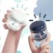 Portable Mundschutzetui & Retainer Cleaning Case - Transparent Dental Prosthesis Storage Container - Buy Online on GoSupps.com