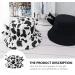 SOIMISS Cow Bucket Hat Reversible Fisherman-Cap with Cute Horn Ears Cotton Summer Sun Cap Hat for Women Teen Girl - Buy Online on GoSupps.com