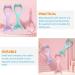 SHERCHPRY Mascara Brush Silicone Mold Mascara Guard Shield Silicone Marscara Make up Aids - Eyeshadow Pink - Buy Online on GoSupps.com