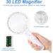 Buy 5x 13x 20x Handheld Magnifying Glass with LED Light - Ideal for Seniors Children & Hobbies | International Shipping Available - Buy Online on GoSupps.com