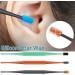 Jkapagzy 4pc Silicone Ear Wax Remover Set - Double End Safety Spoon, Portable & Easy to Use - Buy Online on GoSupps.com
