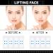 163 Piece Face Lift Tape Set - Invisible Adhesive Lifting Patches for Women - Face and Neck Lift Stickers with Makeup Tools - Buy Online on GoSupps.com