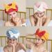 Super Absorbent Microfiber Hair Towel Wrap Set - Quick Drying Reduces Frizz Portable & Easy to Use for All Hair Types (2 Pcs - Buy Online on GoSupps.com
