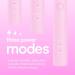 HISMILE Electric Toothbrush - 3 Modes Smart Timer Rechargeable Soft Bristles (Pink) - Buy Internationally - Buy Online on GoSupps.com
