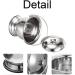 Unisex Chamber Pot for Adults Kids Portable Stainless Steel Toilets Chamber Pot with Lid and Handle Spittoon Urinal Basin Potty - Buy Online on GoSupps.com