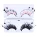 Lurrose Feather False Eyelashes - 2 Pairs Synthetic Extensions for Halloween & Parties - Buy Online on GoSupps.com