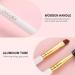 Docolor Eyebrow Brush Duo - Professional Angled Brow Brush Set with Spoolie for Precise Shaping and Lining - White 3PCS - Buy Online on GoSupps.com