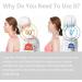 Pruoyoy Cervical Traction Device - Neck Pain Relief & Support | Anti-Arch Neck Brace for Correct Posture - Buy Online on GoSupps.com