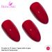 Shop Bling Art Red Polished Stiletto Almond False Nails - 24 Long Tips with Glue | International Shipping Available - Buy Online on GoSupps.com