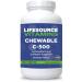 LifeSource Vitamins Vitamin C 500 mg - 100 Chewable Tablets - Amazing Orange Flavor - Sweetened w/Stevia