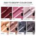 Modelones Gel Nail Polish Set - 7 Colors Nude Pink Brown Gray Kit | Salon-Quality Soak Off Polish with LED Lamp | Classic Modern Manicure Gift Kit - Buy Online on GoSupps.com